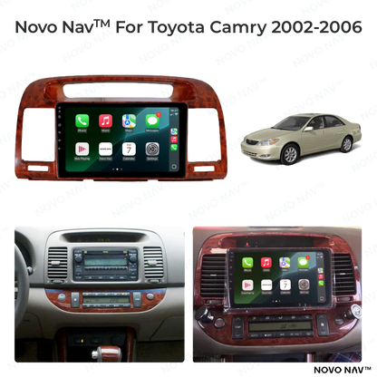 Toyota Camry 2002-2006 CarPlay and Android Auto Upgrade Kit