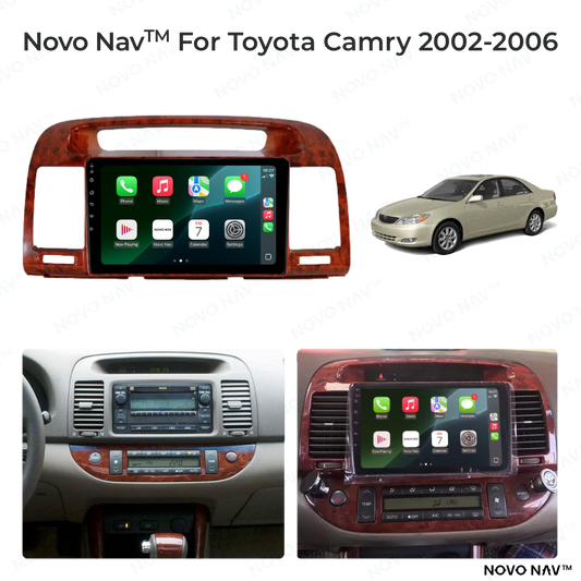 Toyota Camry 2002-2006 CarPlay and Android Auto Upgrade Kit