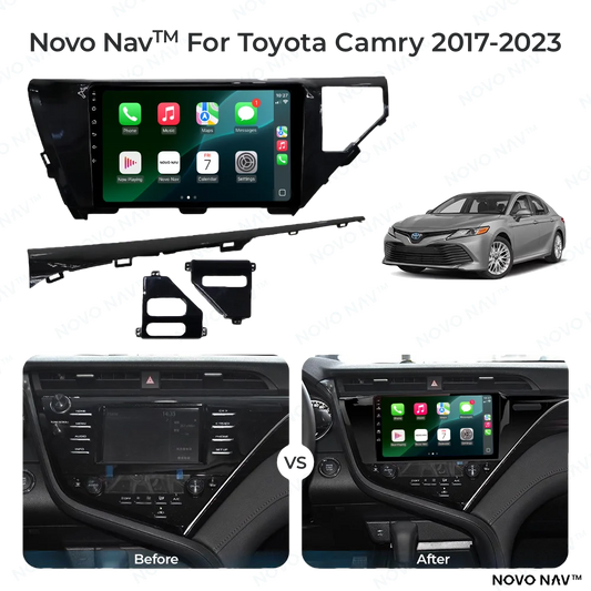 Toyota Camry 2017-2023 CarPlay and Android Auto Upgrade Kit