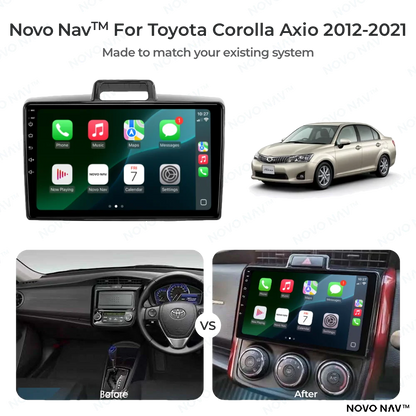 Toyota Corolla Axio 2012-2021 CarPlay and Android Auto Upgrade Kit