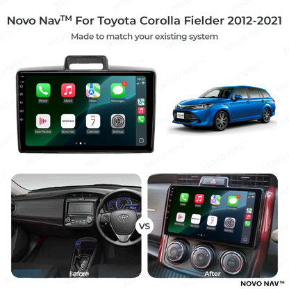 Toyota Corolla Fielder 2012-2021 CarPlay and Android Auto Upgrade Kit