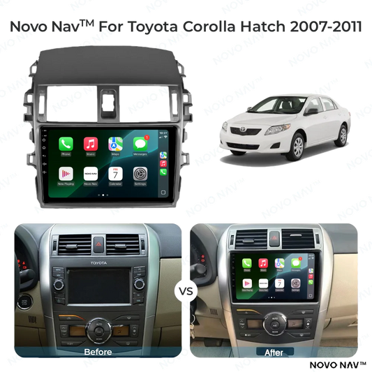 Toyota Corolla Hatch 2007-2011 CarPlay and Android Auto Upgrade Kit
