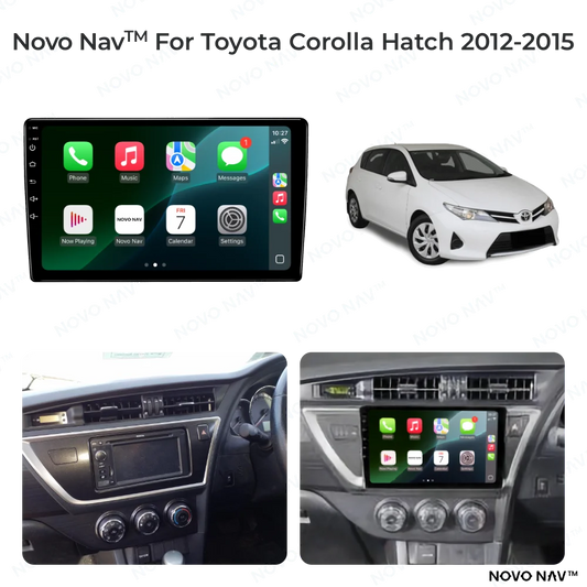 Toyota Corolla Hatch 2012-2015 CarPlay and Android Auto Upgrade Kit