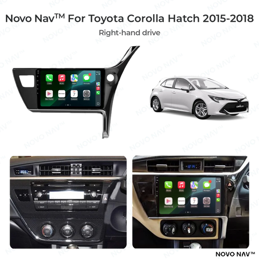 Toyota Corolla Hatch 2015-2018 CarPlay and Android Auto Upgrade Kit