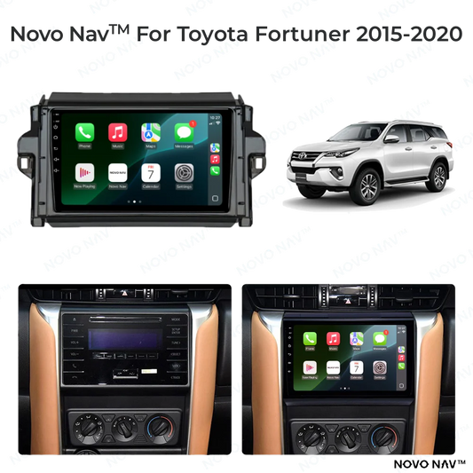 Toyota Fortuner 2015-2020 CarPlay and Android Auto Upgrade Kit