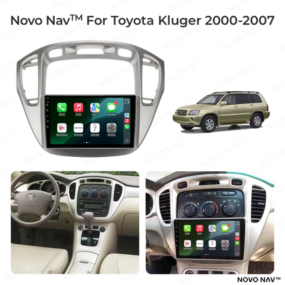 Toyota Kluger 2000-2007 CarPlay and Android Auto Upgrade Kit