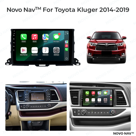 Toyota Kluger 2014-2019 CarPlay and Android Auto Upgrade Kit