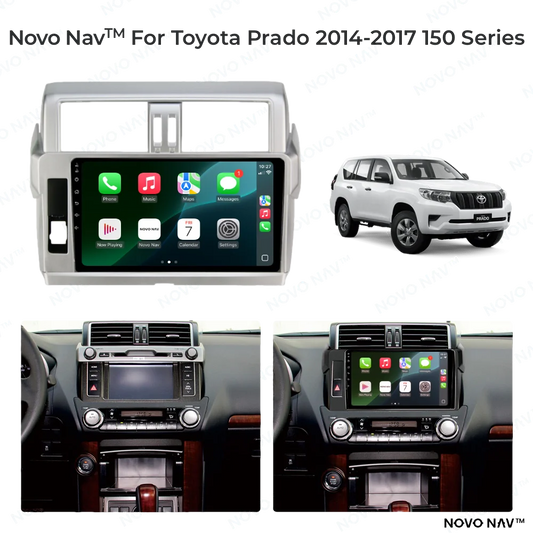 Toyota Prado 150 Series 2014-2017 CarPlay and Android Auto Upgrade Kit
