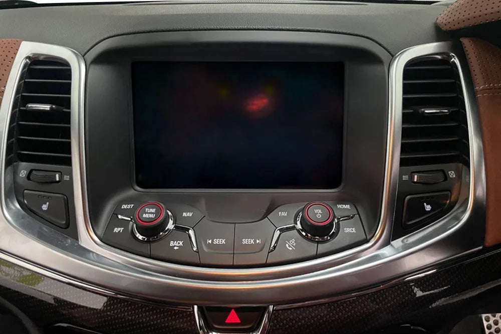 Holden Commodore CarPlay compatible dashboard image