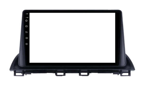 Surrounding plastic fascia for Mazda 3 dashboard