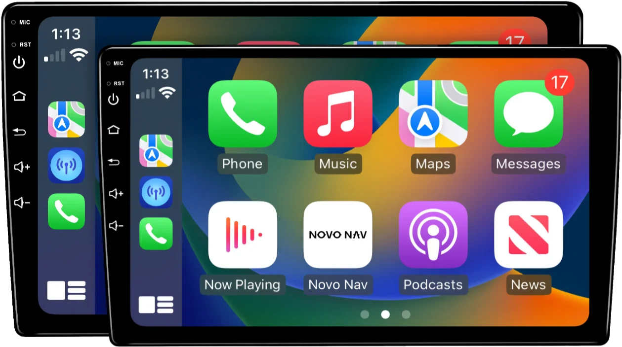 Novo Nav touchscreen display